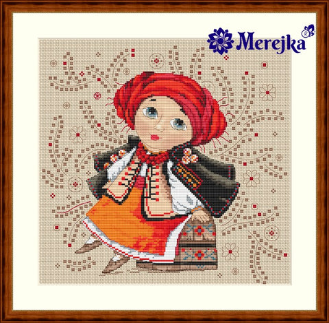 On the Dowry SK01 cross stitch kit by Merejka