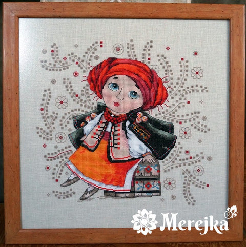 On the Dowry SK01 cross stitch kit by Merejka