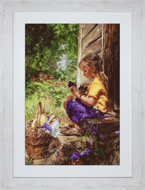 On the Patio SG544 - Cross Stitch Kit by Luca-s