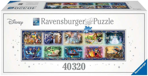 ONE OF THE BIGGEST jigsaw puzzle in the world: "Memorable Disney Moments" - 40320 pieces