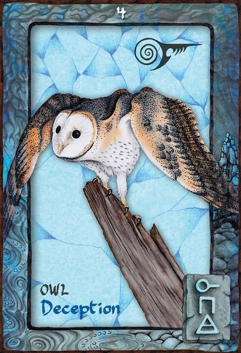 Animal Dreaming Oracle cards Blue Angel