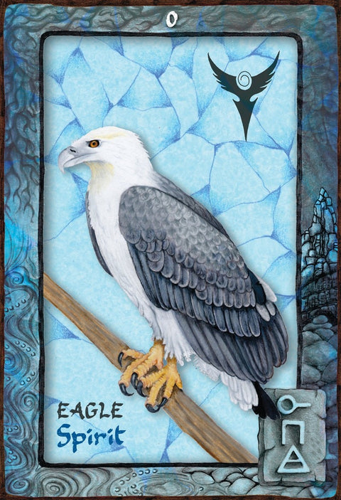 Animal Dreaming Oracle cards Blue Angel