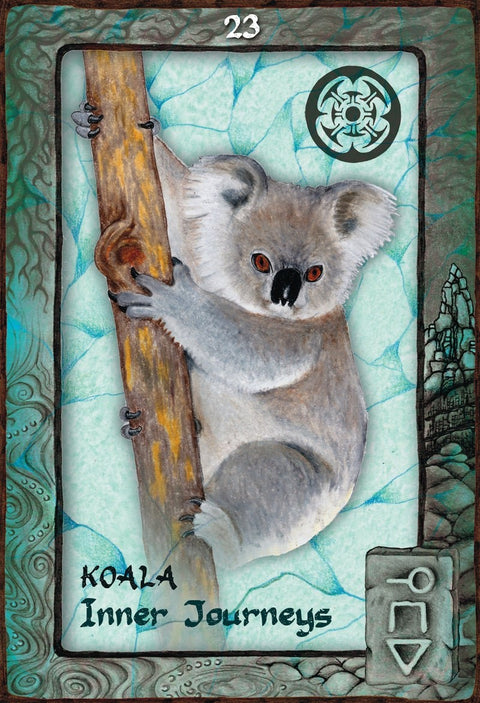 Animal Dreaming Oracle cards Blue Angel