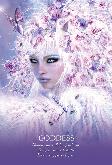 Oracle of the Unicorns cards Blue Angel