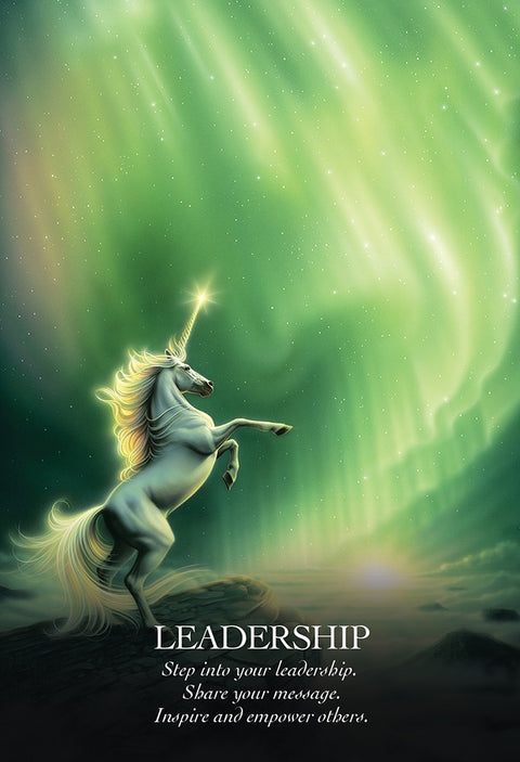 Oracle of the Unicorns cards Blue Angel