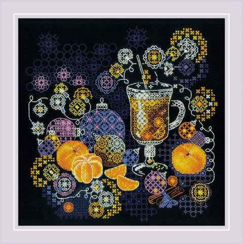 Orange Mood. Cross Stitch kit by RIOLIS Ref. no.: 2055