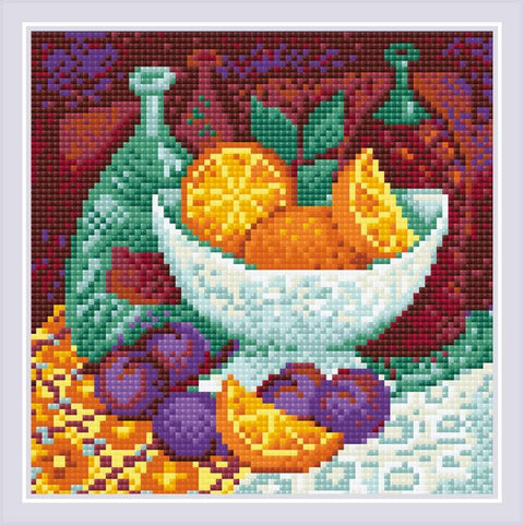 Oranges diamond mosaic kit by RIOLIS Ref. no.: AM0034