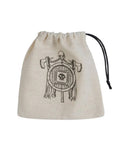 Orc Basic Dice Bag Beige and black