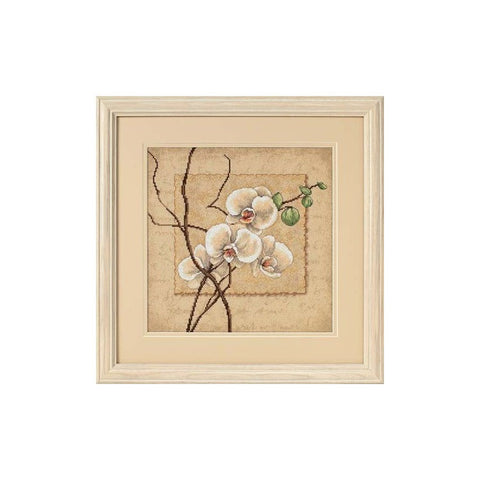 Orchid (30 x 30 cm) - Cross Stitch Kit by DIMENSIONS