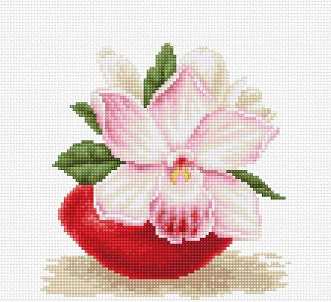 Orchid SB108 - Cross Stitch Kit by Luca-s