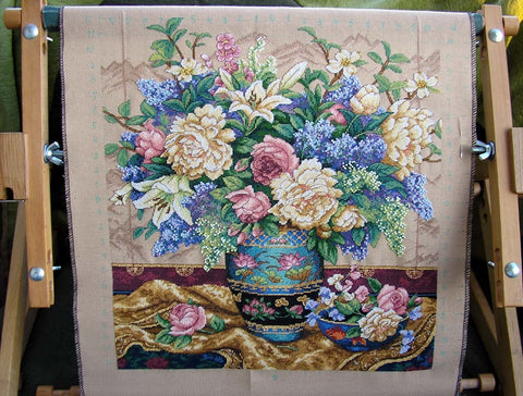 Oriental Splendor (30 x 36 cm) - Cross Stitch Kit by DIMENSIONS