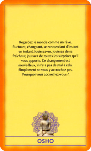 Osho Decouvrez Bouddha French Edition Cards AGM