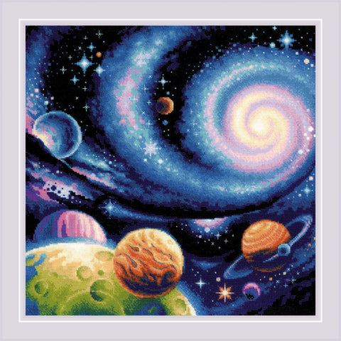 Other Worlds. Cross Stitch kit by RIOLIS Ref. no.: 2039