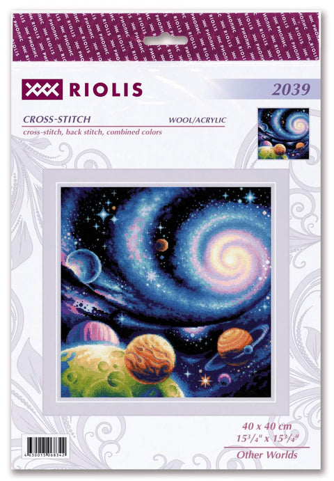 Other Worlds. Cross Stitch kit by RIOLIS Ref. no.: 2039