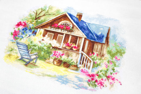 Outdoor Veranda SBU4001 - Cross Stitch Kit