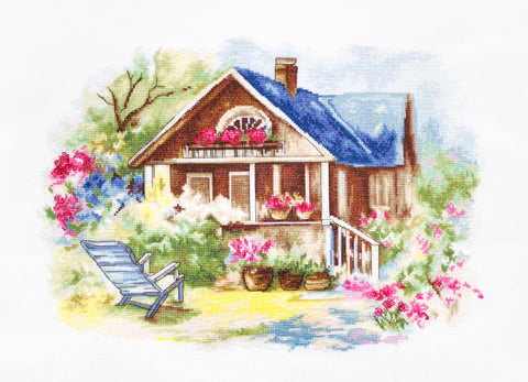 Outdoor Veranda SBU4001 - Cross Stitch Kit