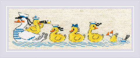 Over the Waves cross stitch kit by RIOLIS Ref. no.: 1865