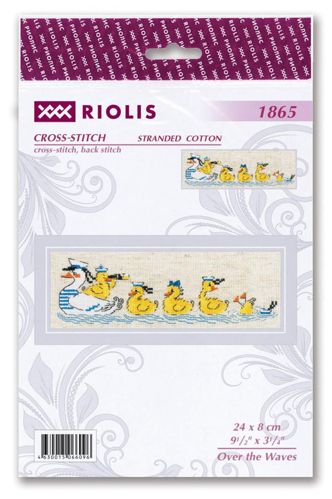 Over the Waves cross stitch kit by RIOLIS Ref. no.: 1865