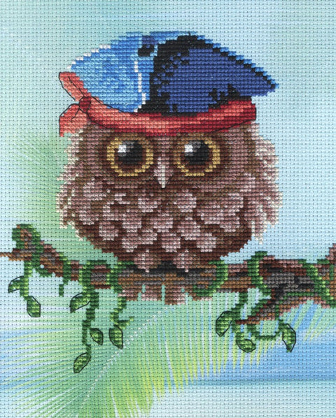 Owl - Summer SRK-305 cross stitch kit by MP Studio