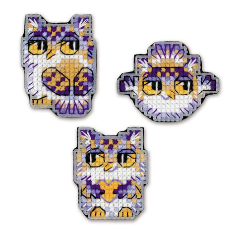 Owlets. Cross Stitch kit by RIOLIS Ref. no.: 2081AC