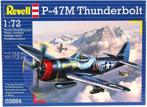 P-47M Thunderbolt - Plastic Modelling Kit By Revell