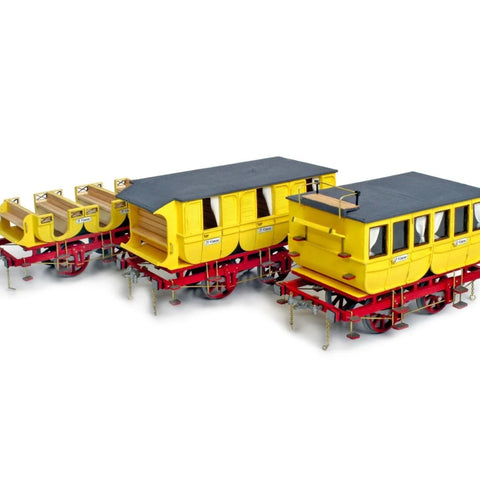 Occre Adler Coaches 1:24 Scale Model Kit (3 MODELS) - 56001