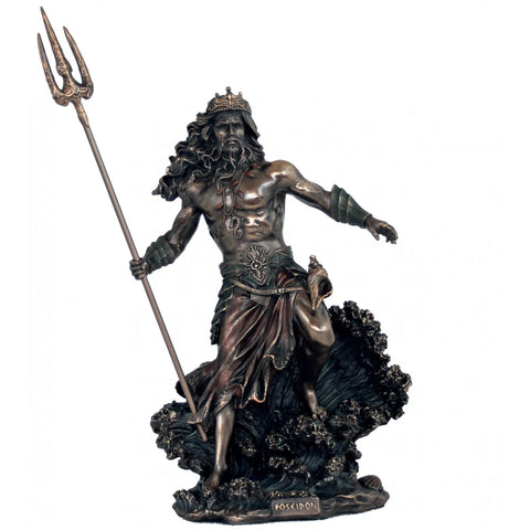 Poseidon Sea God Statue
