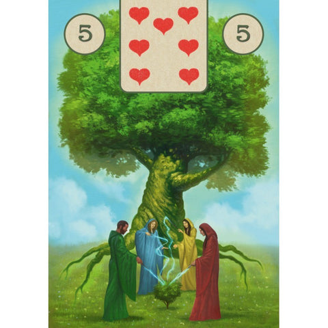 Pagan Lenormand Oracle Cards Lo Scarabeo