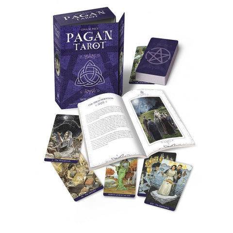 Pagan Tarot Deck and Book Set Lo Scarabeo