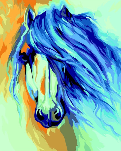 Paint by number kit: Horse 40x50 cm T124