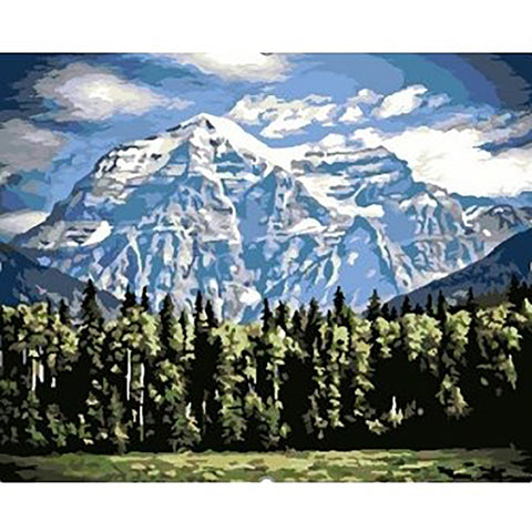 Paint by number kit: Kit Mountains 40x50 cm T327