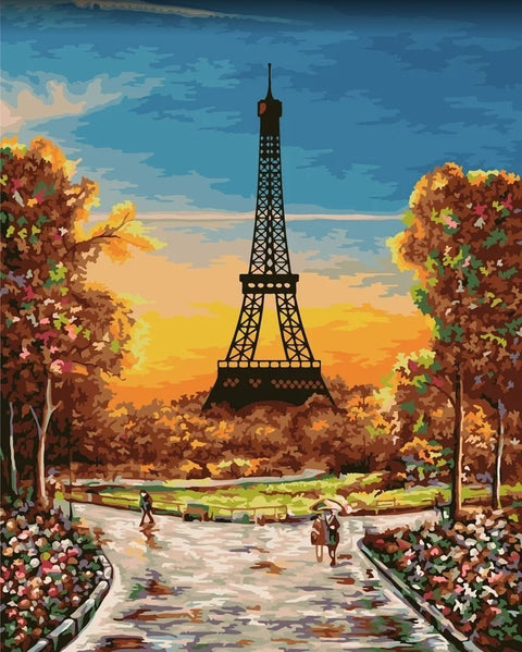 Paint by number kit: Shades of France 40x50 cm A104