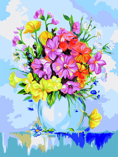 Paint by number kit: Summer Tenderness 40x50 cm B106