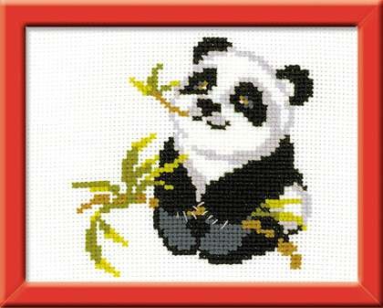 Panda - Cross Stitch Kit from RIOLIS Ref. no.:HB061