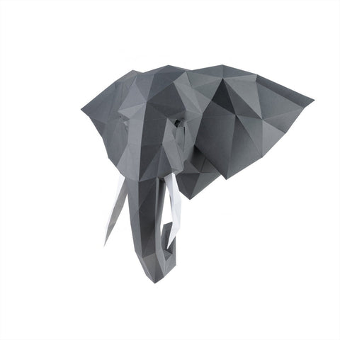 Papercraft Kit Elephant PP-1SLV-GRA