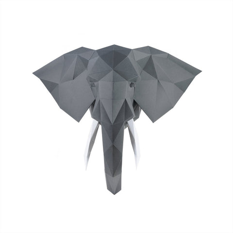 Papercraft Kit Elephant PP-1SLV-GRA