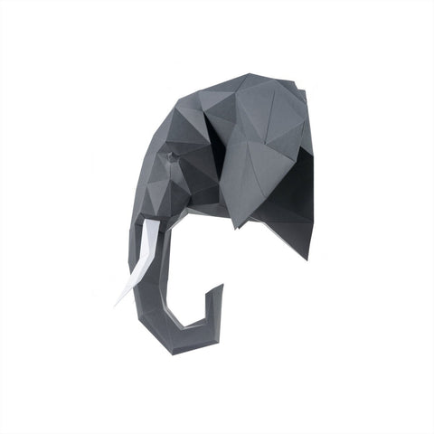 Papercraft Kit Elephant PP-1SLV-GRA