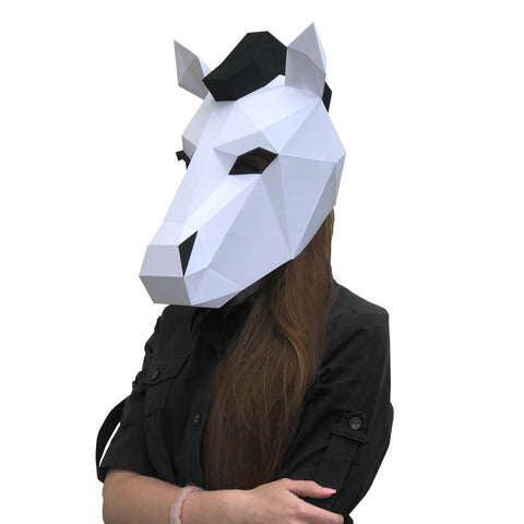 Papercraft Kit Horse Neona Mask PP-3KON-2WB