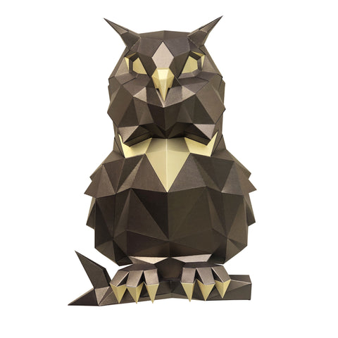 Papercraft Kit Owl Bronze PP-1SOV-2BG