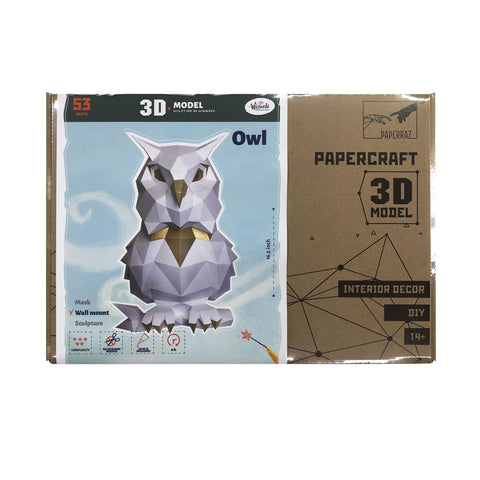 Papercraft Kit Owl Bronze PP-1SOV-2BG