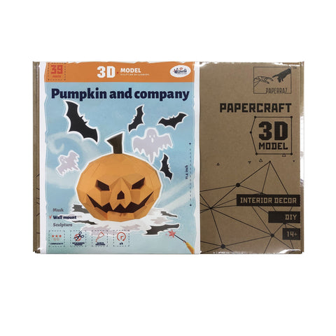 Papercraft Kit Pumpkin & Company PP-2PMP-OBW