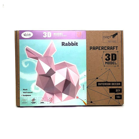 Papercraft Kit Rabbit PP-2KRN-PIN