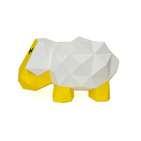 Papercraft Kit Sheep Dolly PP-2SHD-YEL