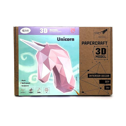 Papercraft Kit Unicorn PP-1EDS-WHT