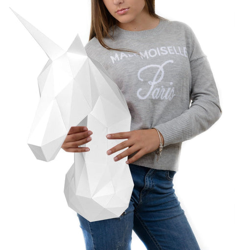 Papercraft Kit Unicorn PP-1EDS-WHT