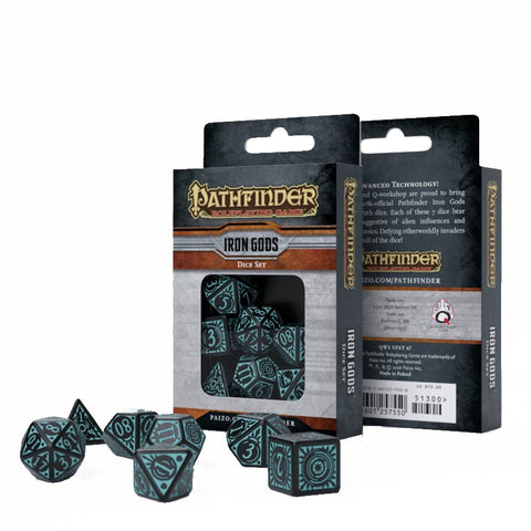 Pathfinder Iron Gods RPG Dice Set