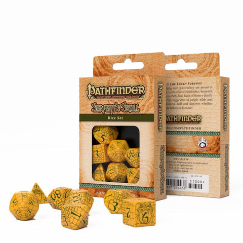 Pathfinder Serpents Skull RPG Dice Set