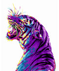 Paint by number kit: H136 Tiger grin