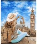 Paint by number kit: London! I love you! J050