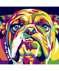 Paint by number kit: English Bulldog MINI016